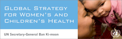 Global strategy for women's and children's health