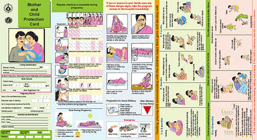 Mother Child Protection Card Side A
