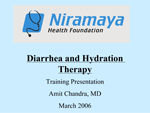 Diarrhea and Hydration Therapy