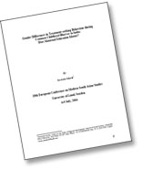 Gender Differences in Treatment-seeking Behaviour during Common Childhood Illnesses in India: Does Maternal Education Matter?